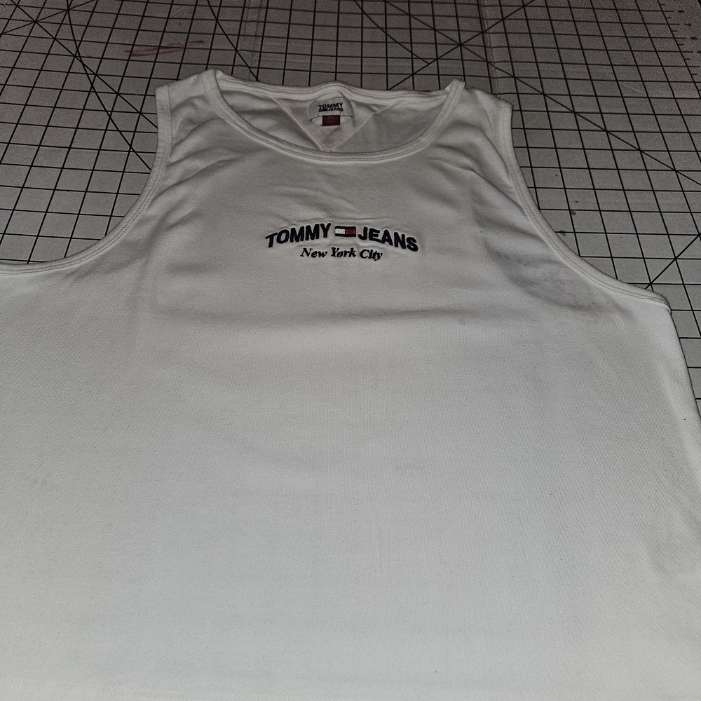 Tommy Jeans White Tank Top